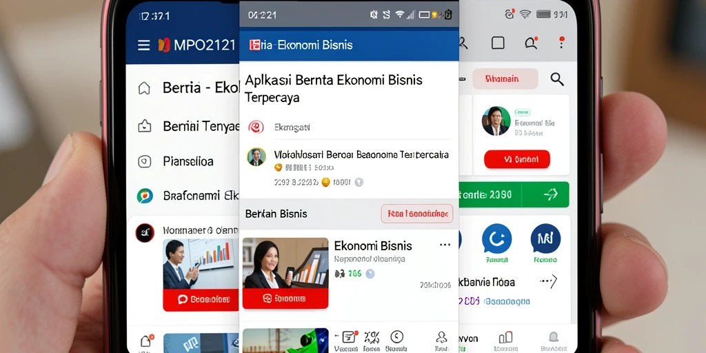 Tampilan antarmuka MPO2121 yang informatif dan menarik.