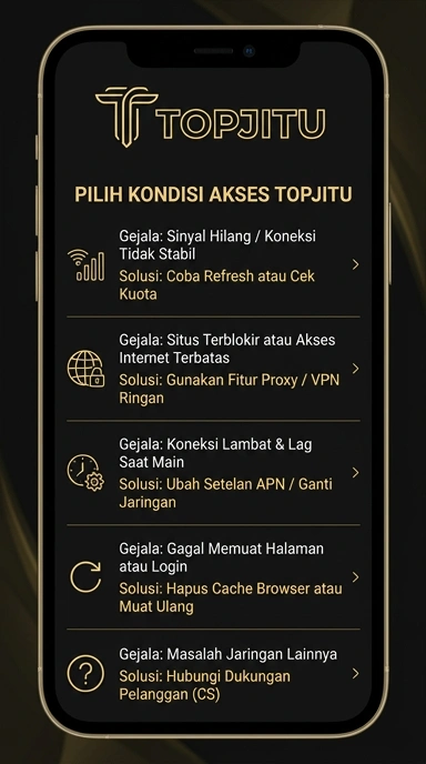 Halaman Link Alternatif Topjitu untuk Pengguna Android