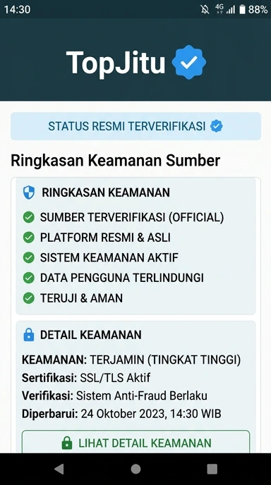 Kanal Resmi Topjitu untuk Pengguna Android Indonesia